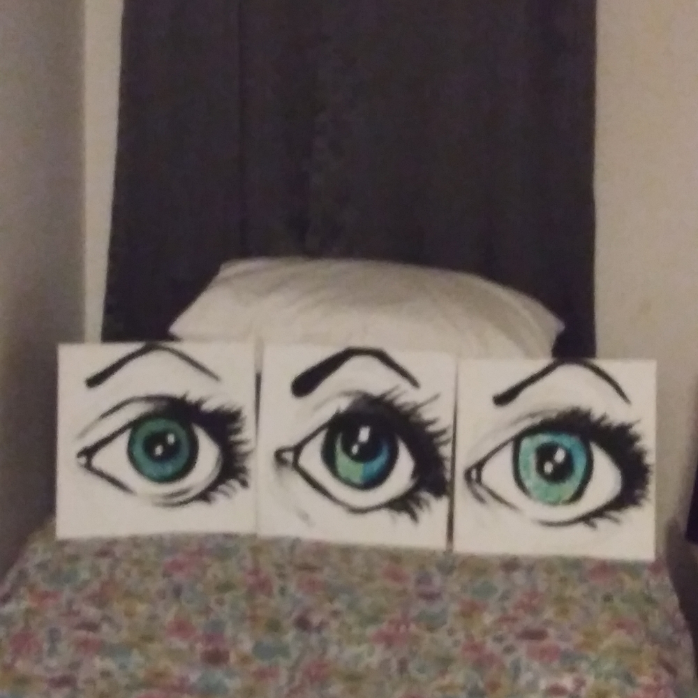 Eyeball paintings